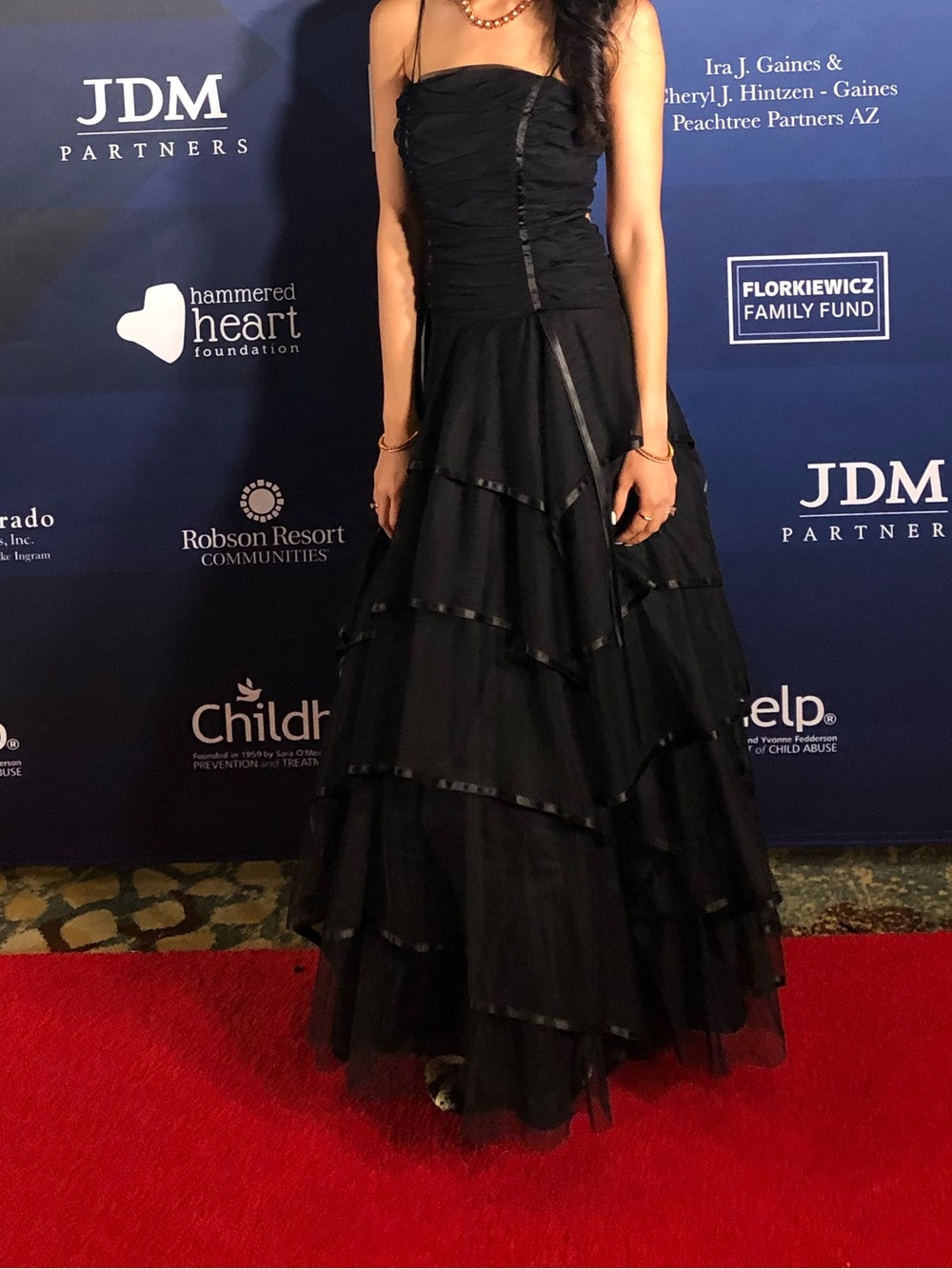 Black prom dress
